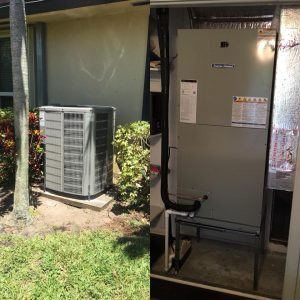 New AC System install by Brown Mechanical Services